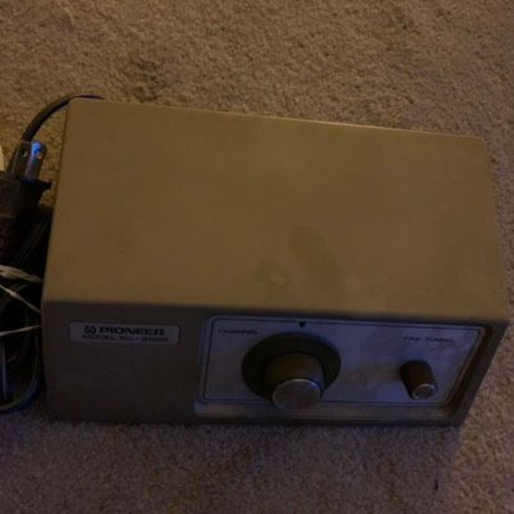 Pioneer Model BC-2002 TV Converter Not Tested